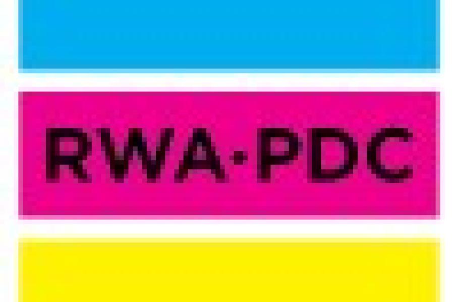 Ready Willing & Able Logo with English & French Acronyms: RWA - PDC